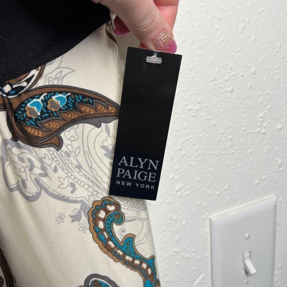 NWT Paisley Print Maxi Dress - Picture 7 of 10